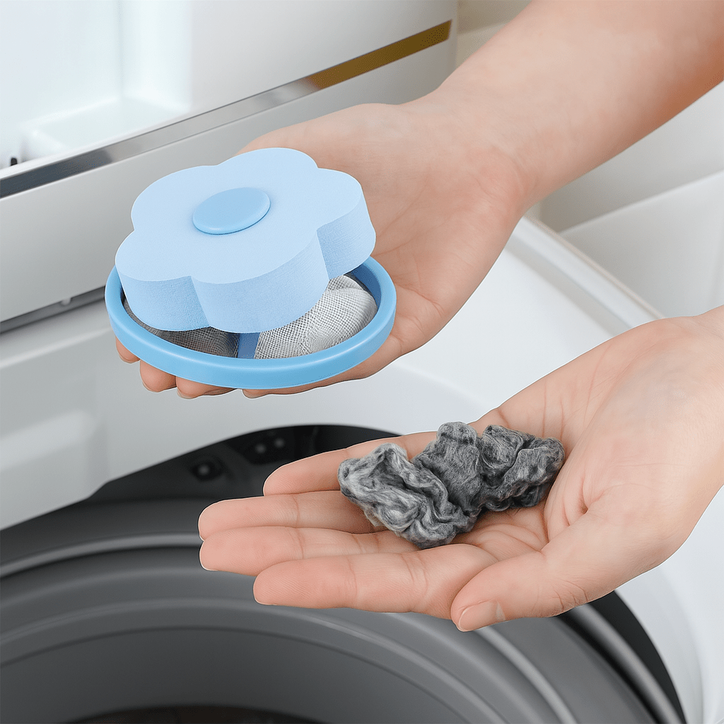 Lot de 4 Capsules Attrape - Poils pour Machine à Laver - Le Coin Animalier